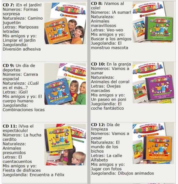 aprendi3 - Colección Aprendilandia 30 CD´s (PC-CD)