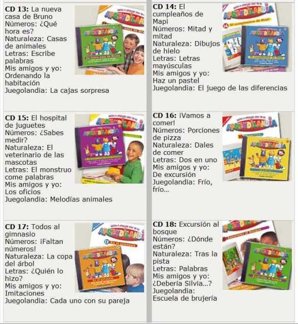 aprendi4 - Colección Aprendilandia 30 CD´s (PC-CD)