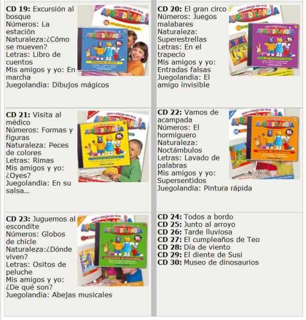 aprendi5 - Colección Aprendilandia 30 CD´s (PC-CD)