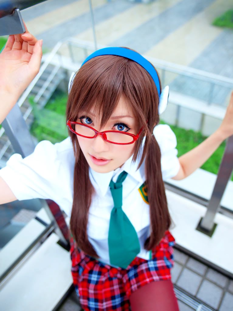 Mounth glasses tinder schoolgirl