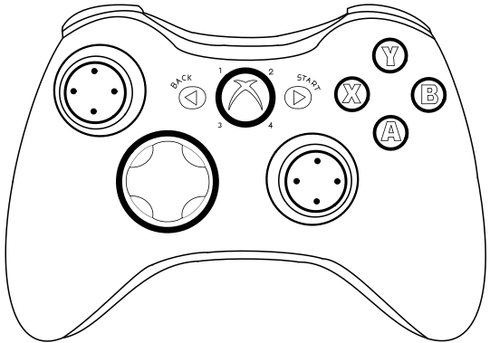 Coloring Page Xbox Controller Pages Printable Sketch
