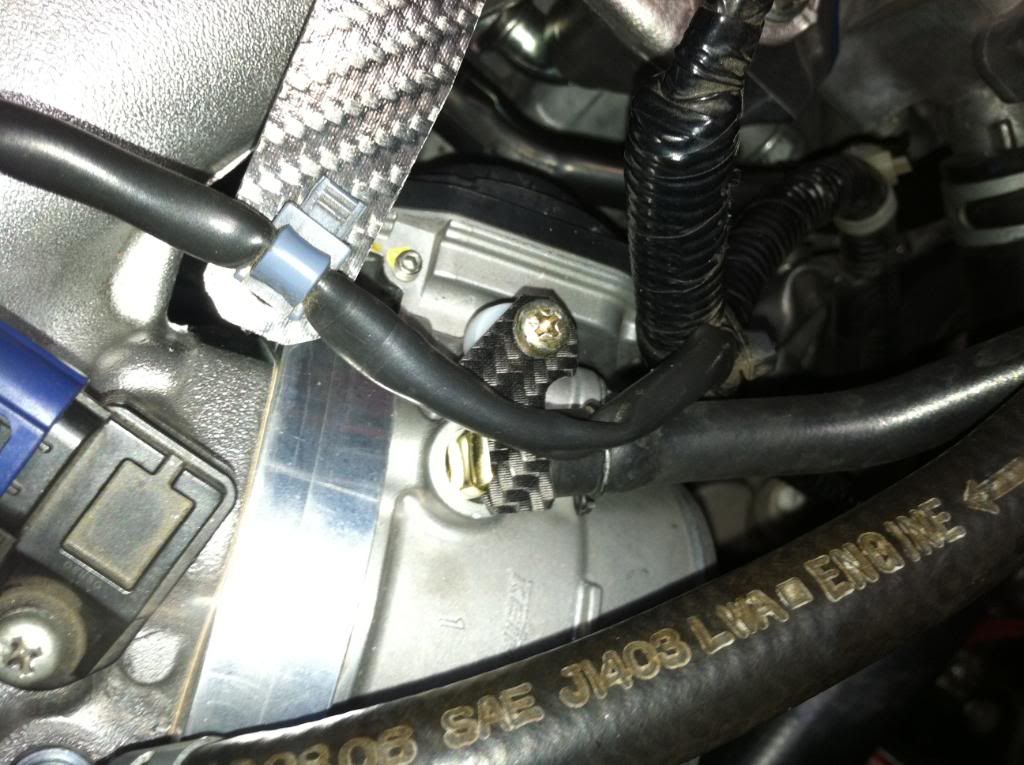 2011 TL SH AWD TB install with P2R spacer and KZ 3.5 inch custom intake