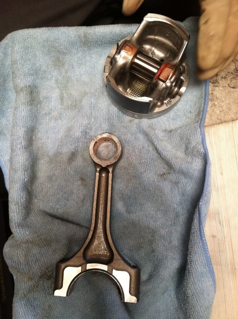 K20z3 brand new OEM block/ FD2 piston install 8th Generation Honda Civic Forum