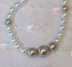 FFS! - White and Gold Pearl Choker
