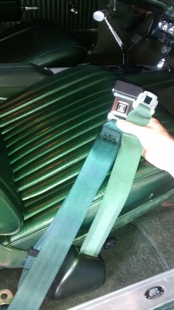 1970 chevelle seat belts