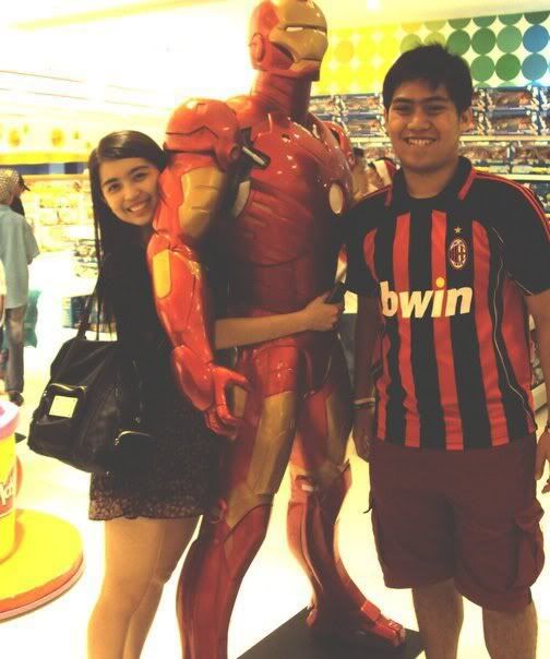 Me with Iron Man