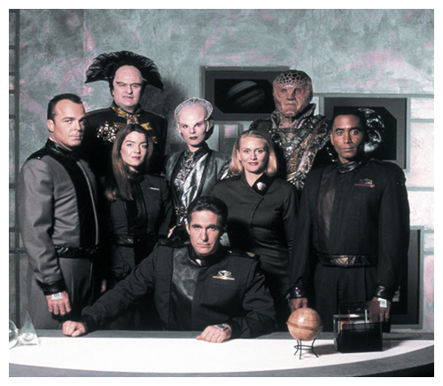 The casting of the TV show Babylon 5