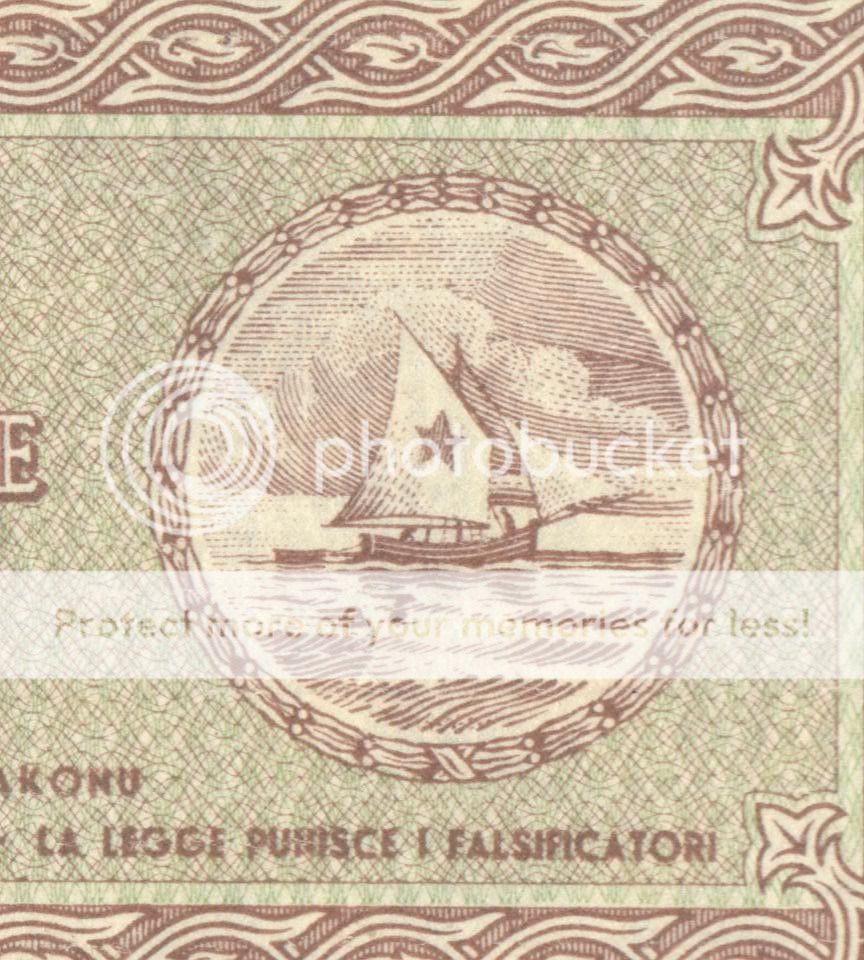 YUGOSLAVIA   ITALY * 10 Lira (Lir, Lire) 1945 UNC  *PR3 *ISTRIA, FIUME