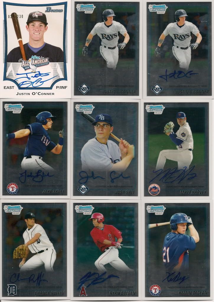 2010 Draft/Sterling/2011 Topps HITS FS--MASSIVE LIST W/SCANS - Blowout ...