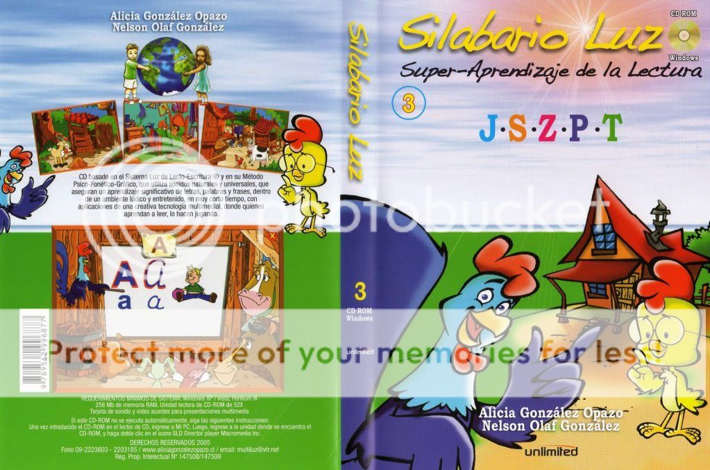 sila3 - Colección Silabario Luz (PC-CD-UL)
