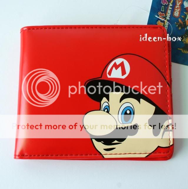 Super Mario Bros Brieftasche Geldbörse Nintendo Rot